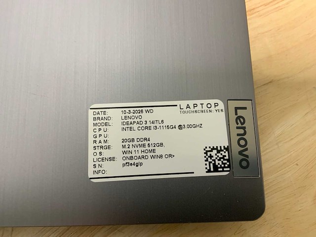 Lenovo ideapad 3 14itl6 laptop - afbeelding 7 van  8