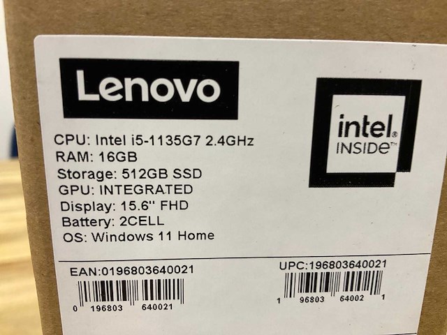 Lenovo ideapad 3 15itl6 laptop - afbeelding 2 van  4