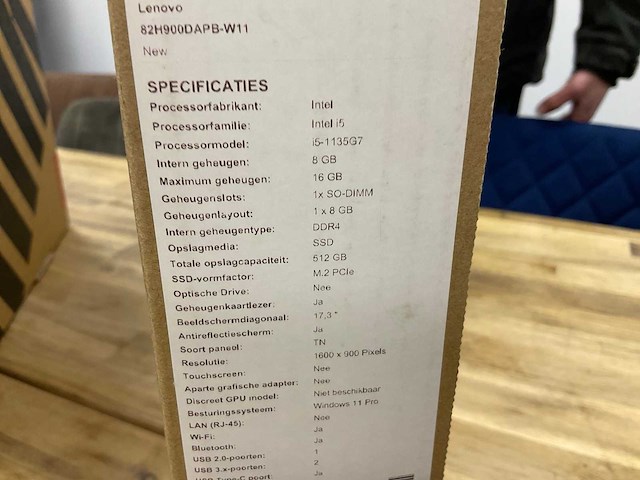 Lenovo ideapad 3 17” laptop - afbeelding 5 van  6