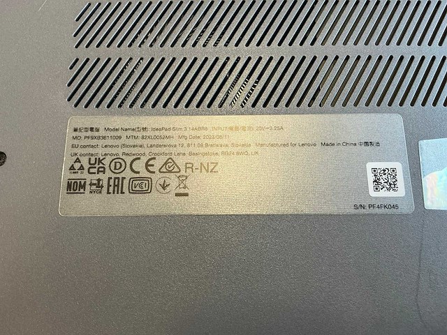 Lenovo ideapad 3 slim (14arb8) laptop - afbeelding 6 van  6