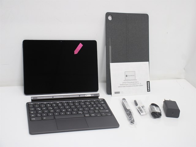 Lenovo ideapad duet 3 chrome 11q727 qualcomm snapdragon 7c gen 2 chromebook qwertz grijs - afbeelding 5 van  6