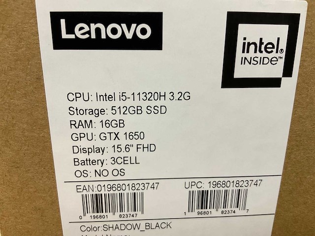 Lenovo ideapad gaming 15ihu6 laptop - afbeelding 2 van  4