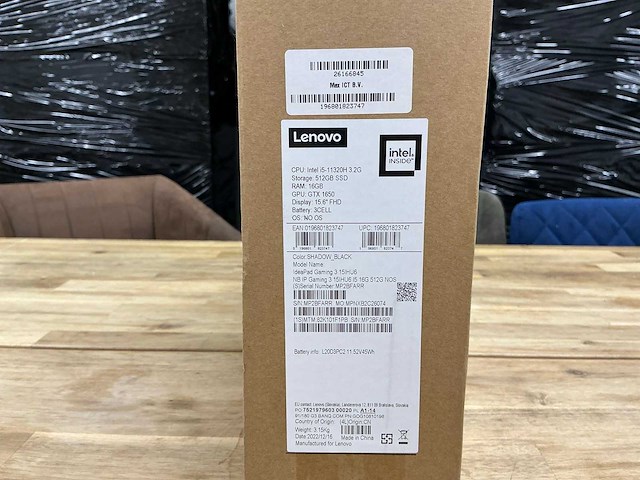 Lenovo ideapad gaming 3 15ihu6 - afbeelding 2 van  9