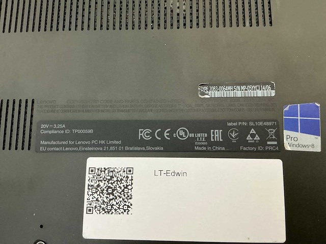 Lenovo laptop - afbeelding 8 van  8