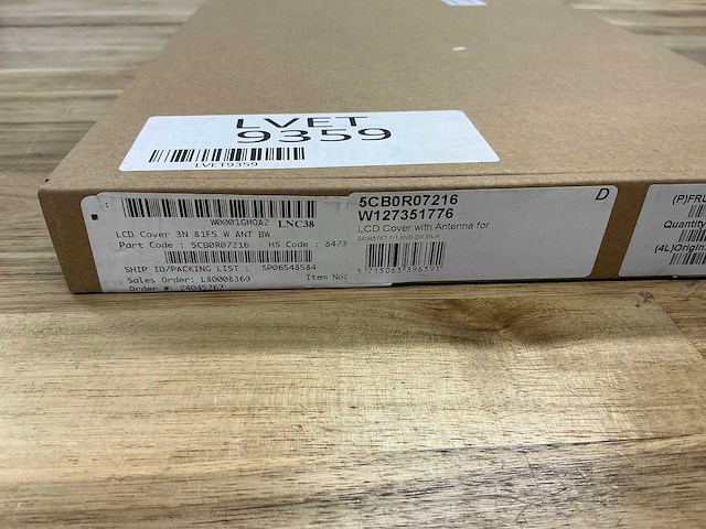 Lenovo lcd cover 3n 81f5 - afbeelding 2 van  4