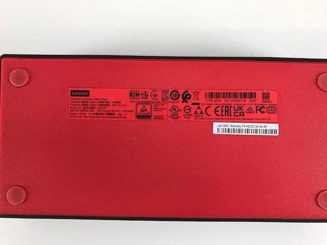 Lenovo (lda-kp) thinkpad universal usb-c docking stations (29x) - afbeelding 5 van  5