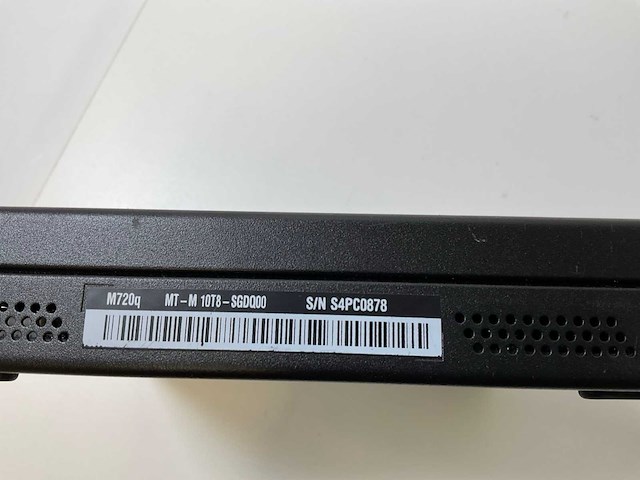 Lenovo m720q, core(tm) i5 9th, 16 gb ram, 256 gb ssd mini desktops (2x) - afbeelding 10 van  11