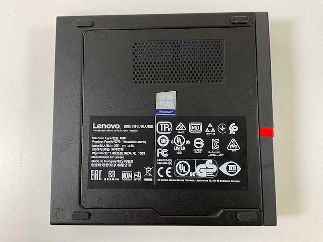 Lenovo m720q, core(tm) i5 9th, 16 gb ram, 256 gb ssd mini desktops (2x) - afbeelding 8 van  10