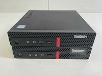 Lenovo m720q, core(tm) i5 9th gen, 16 gb ram, 256 gb ssd desktops (2x)
