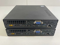 Lenovo m720q, core(tm) i5 9th gen, 16 gb ram, 256 gb ssd desktops (2x) - afbeelding 4 van  7
