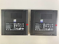 Lenovo m720q, core(tm) i5 9th gen, 16 gb ram, 256 gb ssd desktops (2x) - afbeelding 5 van  7