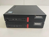 Lenovo m720q, core(tm) i5 9th gen, 16 gb ram, 256 gb ssd desktops (2x)