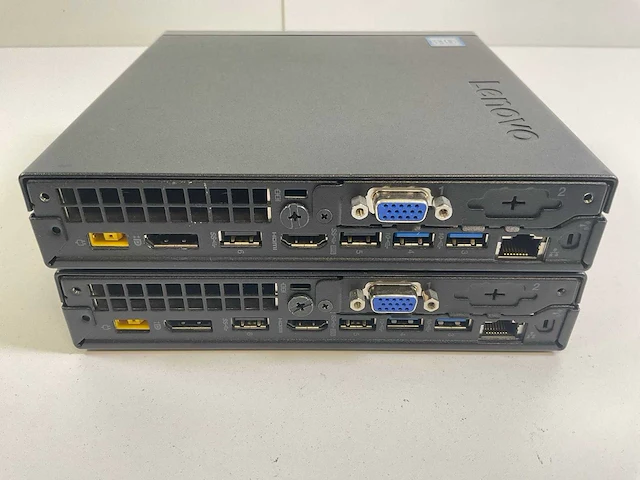 Lenovo m720q, core(tm) i5 9th gen, 16 gb ram, 256 gb ssd desktops (2x) - afbeelding 3 van  5