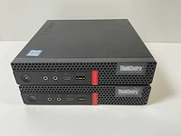 Lenovo m720q, core(tm) i5 9th gen, 16 gb ram, 256 gb ssd mini desktops (2x)