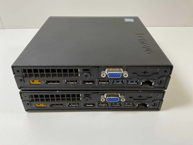 Lenovo m720q, core(tm) i5 9th gen, 16 gb ram, 256 gb ssd mini desktops (2x) - afbeelding 9 van  13