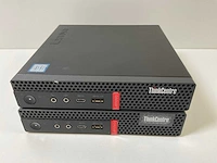 Lenovo m720q, core(tm) i5 9th gen, 16 gb ram, 256 gb ssd mini desktops (2x)