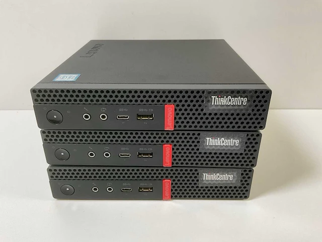 Lenovo m720q, core(tm) i5 9th gen, 16 gb ram, 256 gb ssd mini desktops (3x) - afbeelding 1 van  16