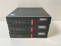 Lenovo m720q, core(tm) i5 9th gen, 16 gb ram, 256 gb ssd mini desktops (3x)