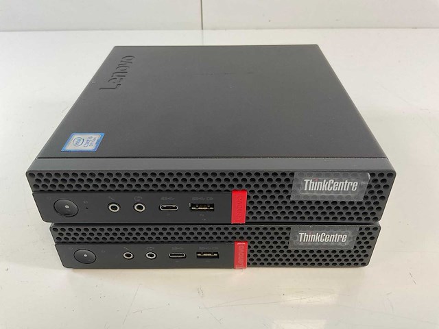 Lenovo m720q, core(tm) i5 9th gen, 16 gb ram (2x8gb), 256 gb ssd mini desktops (2x) - afbeelding 1 van  6