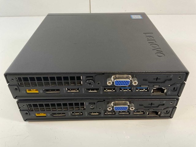 Lenovo m720q, core(tm) i5 9th gen, 16 gb ram (2x8gb), 256 gb ssd mini desktops (2x) - afbeelding 4 van  6