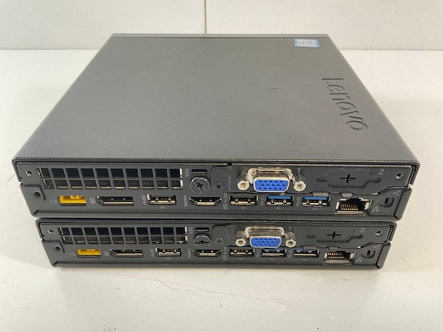 Lenovo m720q, core(tm) i5 9th gen, 16 gb ram (2x8gb), 256 gb ssd mini desktops (2x) - afbeelding 4 van  6