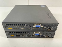 Lenovo m720q, core(tm) i5 9th gen, 16 gb ram (2x8gb), 256 gb ssd mini desktops (2x) - afbeelding 4 van  6