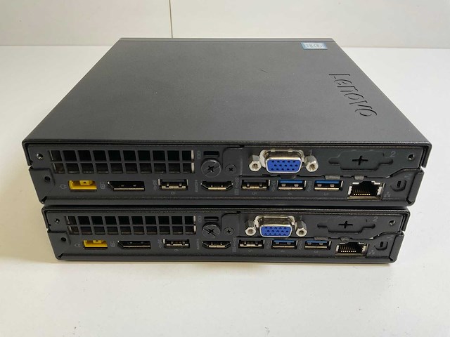Lenovo m720q, core(tm) i5 9th gen, 16 gb ram (2x8gb), 256 gb ssd mini desktops (2x) - afbeelding 4 van  7