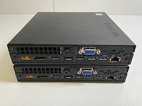Lenovo m720q, core(tm) i5 9th gen, 16 gb ram (2x8gb), 256 gb ssd mini desktops (2x) - afbeelding 4 van  7