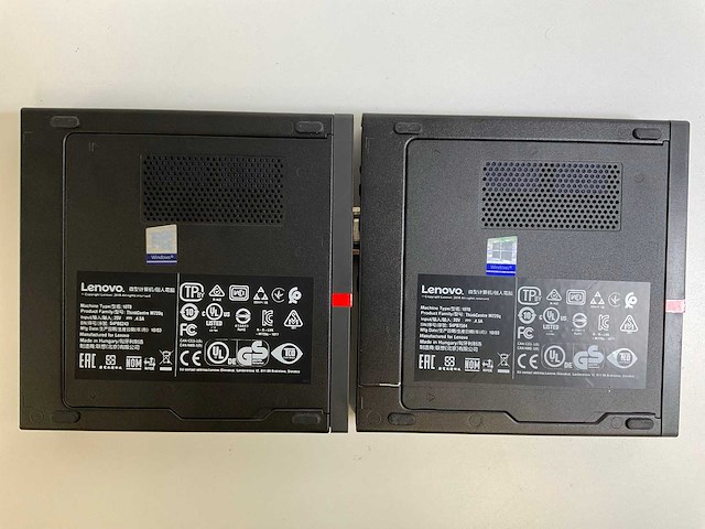 Lenovo m720q, core(tm) i5 9th gen, 16 gb ram (2x8gb), 256 gb ssd mini desktops (2x) - afbeelding 5 van  7