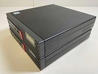 Lenovo m720q, core(tm) i5 9th gen, 16 gb ram (2x8gb), 256 gb ssd mini desktops (2x) - afbeelding 3 van  5