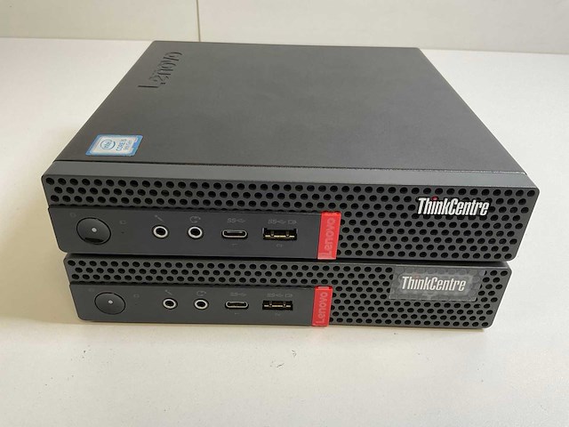 Lenovo m720q, core(tm) i5 9th gen, 16 gb ram (2x8gb), 256 gb ssd mini desktops (2x) - afbeelding 1 van  6