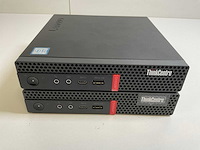 Lenovo m720q, core(tm) i5 9th gen, 16 gb ram (2x8gb), 256 gb ssd mini desktops (2x) - afbeelding 1 van  6
