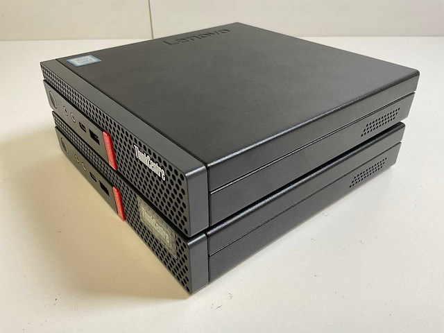 Lenovo m720q, core(tm) i5 9th gen, 16 gb ram (2x8gb), 256 gb ssd mini desktops (2x) - afbeelding 2 van  3