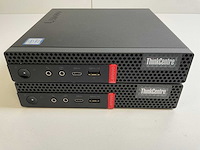 Lenovo m720q, core(tm) i5 9th gen, 16 gb ram (2x8gb), 256 gb ssd mini desktops (2x) - afbeelding 1 van  7