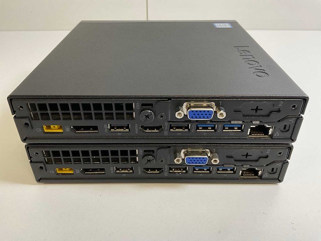 Lenovo m720q, core(tm) i5 9th gen, 16 gb ram (2x8gb), 256 gb ssd mini desktops (2x) - afbeelding 4 van  7