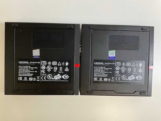 Lenovo m720q, core(tm) i5 9th gen, 16 gb ram (2x8gb), 256 gb ssd mini desktops (2x) - afbeelding 5 van  7