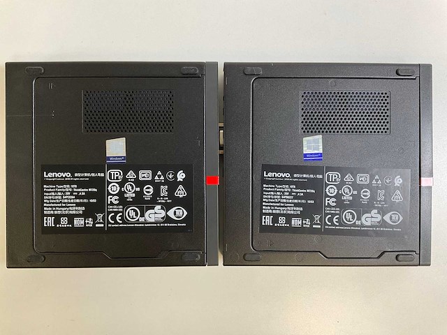 Lenovo m720q, core(tm) i5 9th gen, 16 gb ram (2x8gb), 256 gb ssd mini desktops (2x) - afbeelding 5 van  7