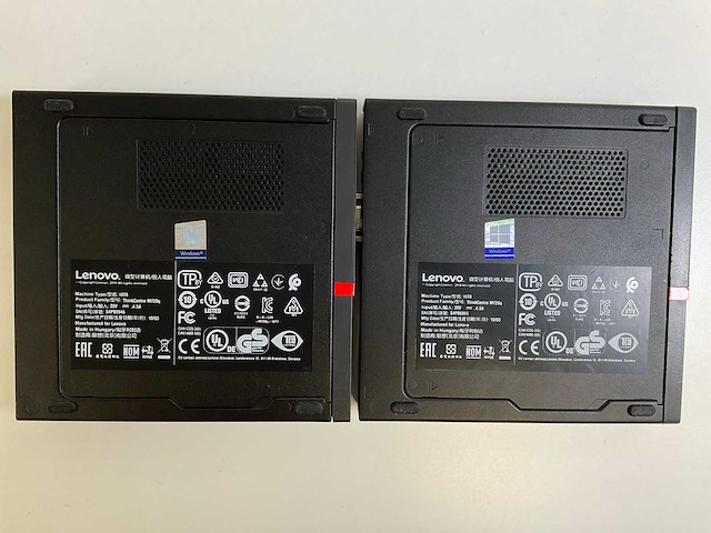 Lenovo m720q, core(tm) i5 9th gen, 16 gb ram (2x8gb), 256 gb ssd mini desktops (2x) - afbeelding 5 van  7