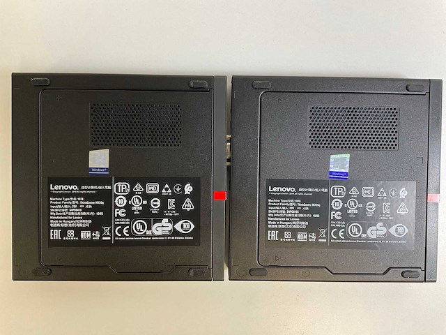 Lenovo m720q, core(tm) i5 9th gen, 16 gb ram (2x8gb), 256 gb ssd mini desktops (2x) - afbeelding 5 van  7