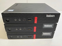 Lenovo m720q, core(tm) i5 9th gen, 16 gb ram (2x8gb), 256 gb ssd mini desktops (3x) - afbeelding 1 van  8