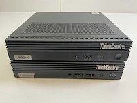 Lenovo m90q gen 3, core(tm) i5 12th gen, 16 gb ram (2x8gb), 256 gb nvme mini desktops (2x)