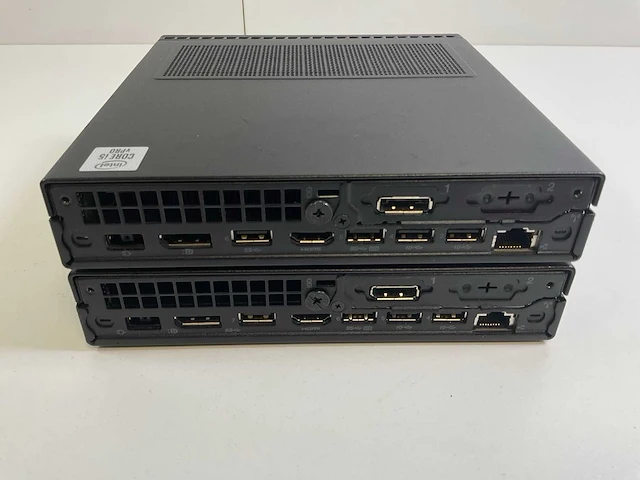 Lenovo m90q gen 3, core(tm) i5 12th gen, 16 gb ram (2x8gb), 256 gb nvme mini desktops (2x) - afbeelding 4 van  6