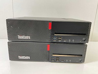 Lenovo m920s, core(tm) i5 8th gen, 8 gb ram(1x 8gb), 256 gb ssd desktops (2x) - afbeelding 1 van  11