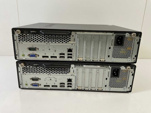Lenovo m920s, core(tm) i5 8th gen, 8 gb ram(1x 8gb), 256 gb ssd desktops (2x) - afbeelding 7 van  11