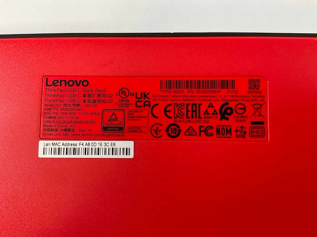 Lenovo mix model docking stations - check description (28x) - afbeelding 15 van  15