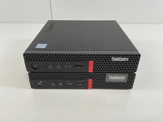 Lenovo mix model mini desktops - check description (2x) - afbeelding 1 van  5