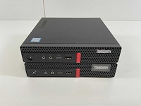 Lenovo mix model mini desktops - check description (2x) - afbeelding 1 van  5