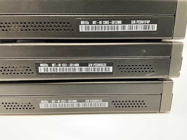 Lenovo mix model mini desktops - check description (3x) - afbeelding 9 van  13