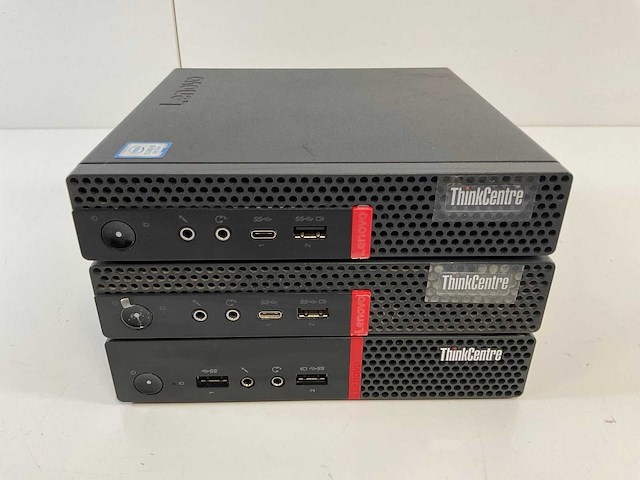 Lenovo mix model mini desktops - check description (3x) - afbeelding 1 van  5