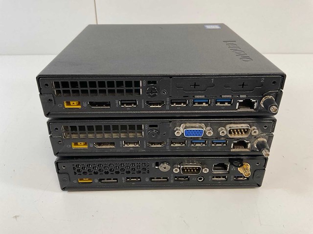 Lenovo mix model mini desktops - check description (3x) - afbeelding 4 van  5